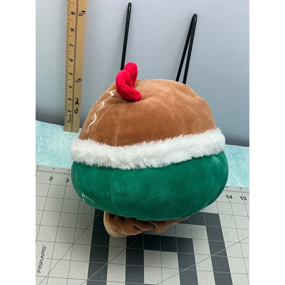 Squishmallows Flip-A-Mallows Jordan Denisse Gingerbread Reversible Plush 8 inch